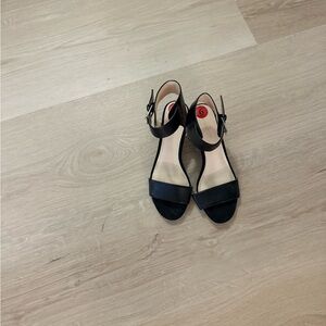 Nine West Black Heeled Sandals